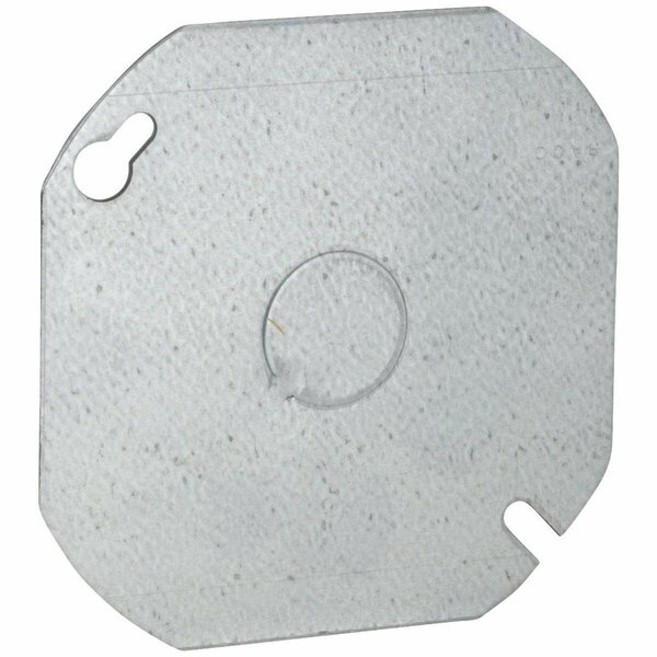 Southwire Electrical Box Cover, Octagon, Galvanized Steel 54C6-UPC